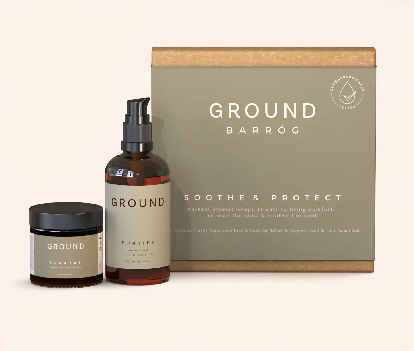 Ground Wellbeing 'Soothe & Protect' Gift Box